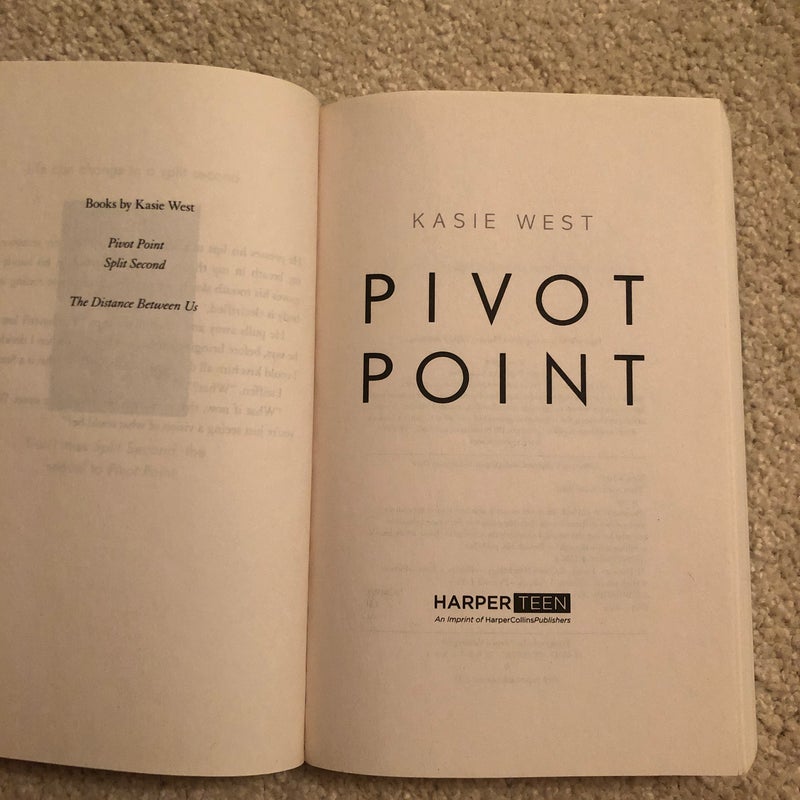 Pivot Point (book 1)