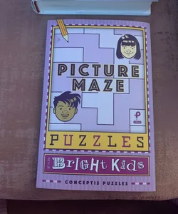 O/P Picture Maze Puzzles for Bright Kids