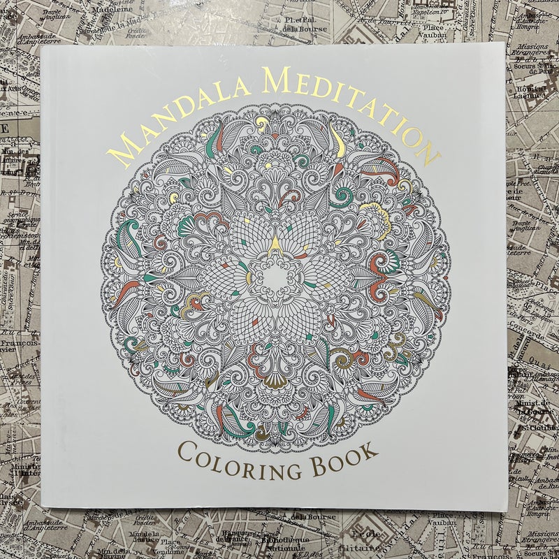 Mandala Meditation Coloring Book