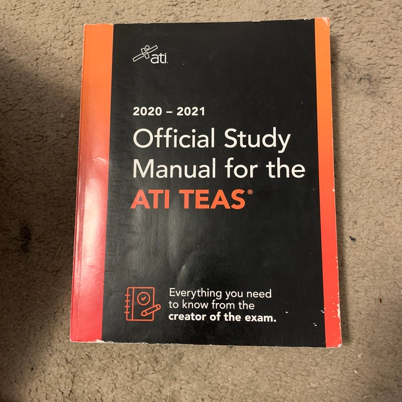 ATI TEAS Study Manual 2020-2021