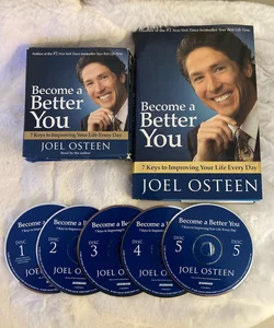 Bundle 5CD+Hardcover Book: Become a Better You