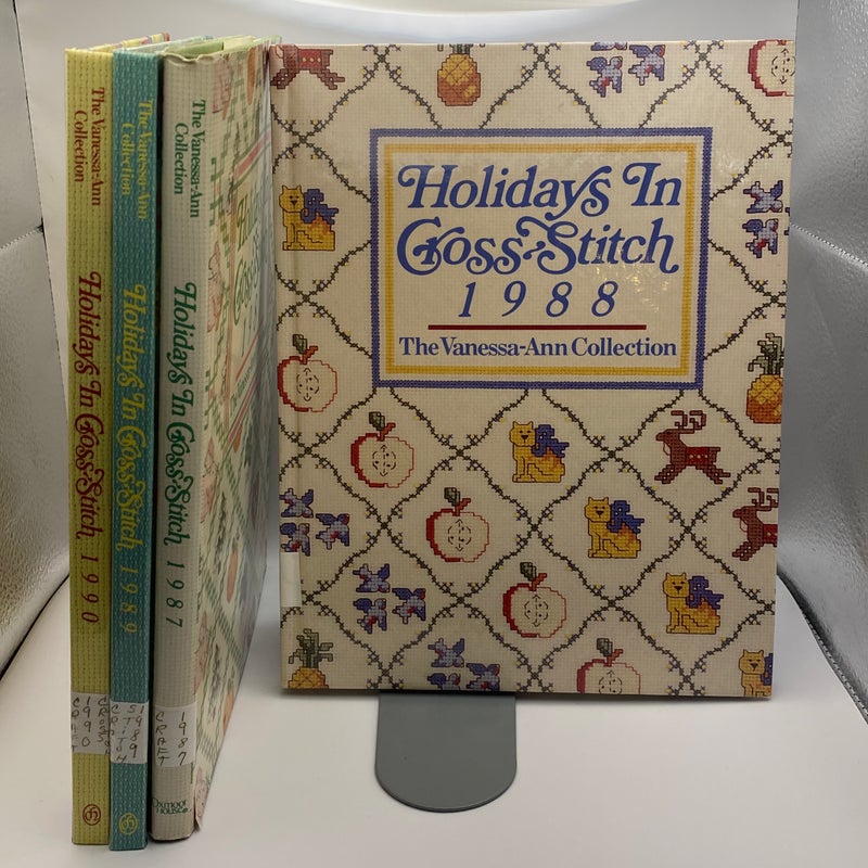 Holidays in Cross-Stitch 1988-1990
