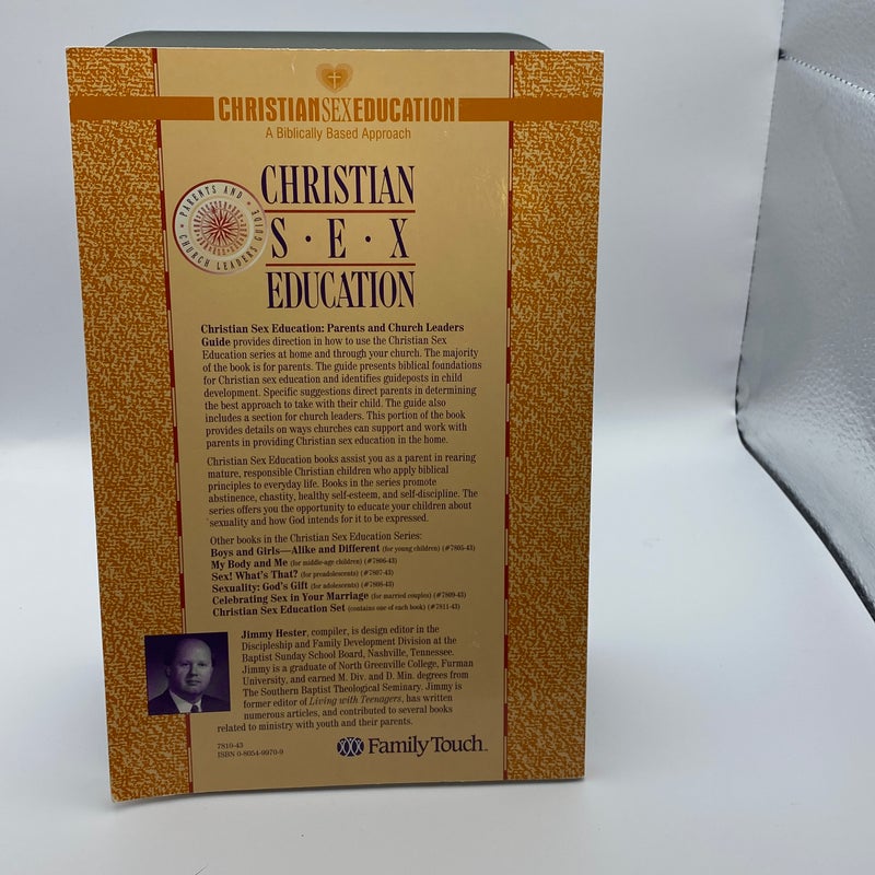 Christian Sex Education - Parents and Church Leaders Guide