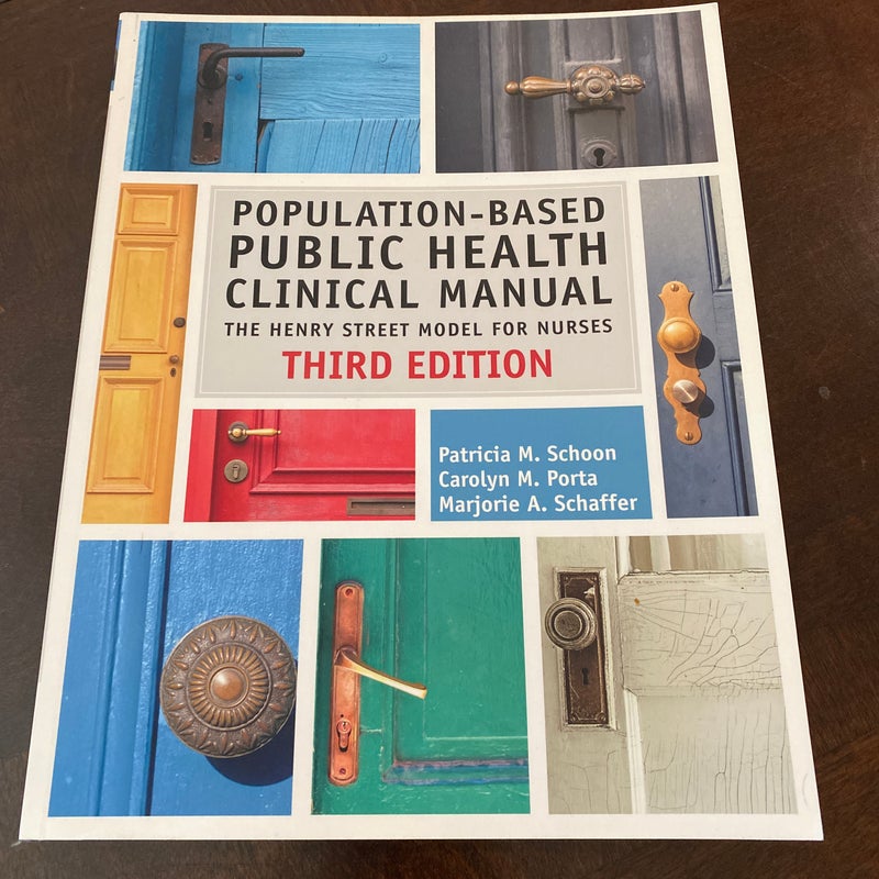 Population-Based Public Health Clinical Manual