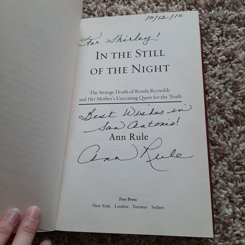 In the Still of the Night *SIGNED*