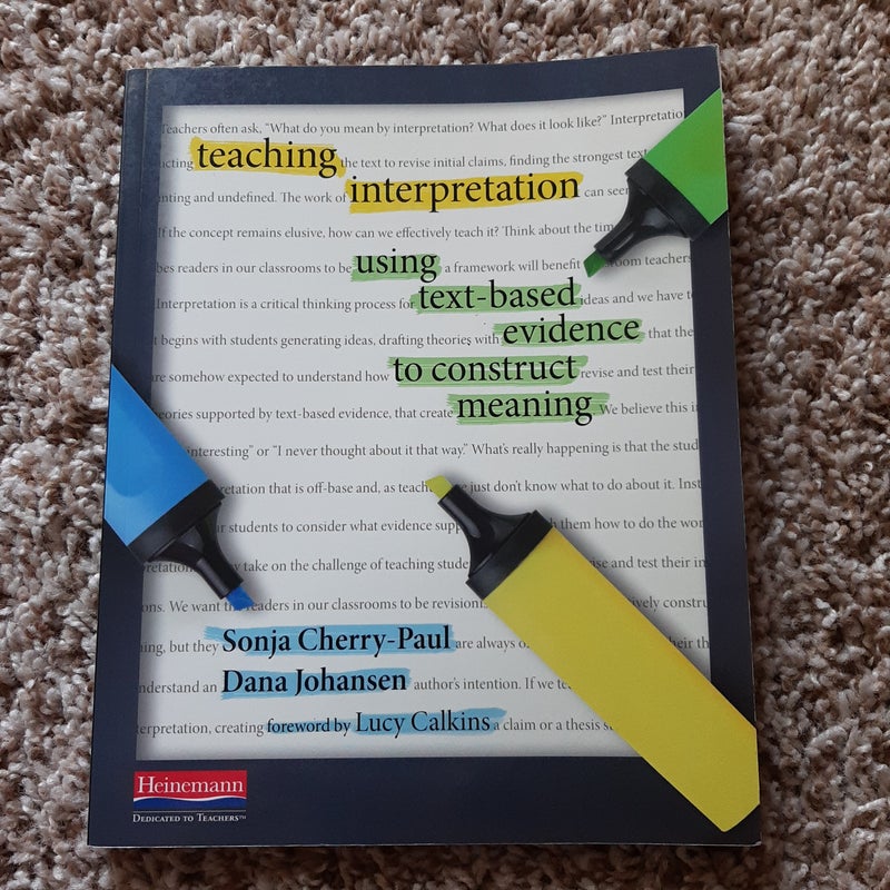 Teaching Interpretation