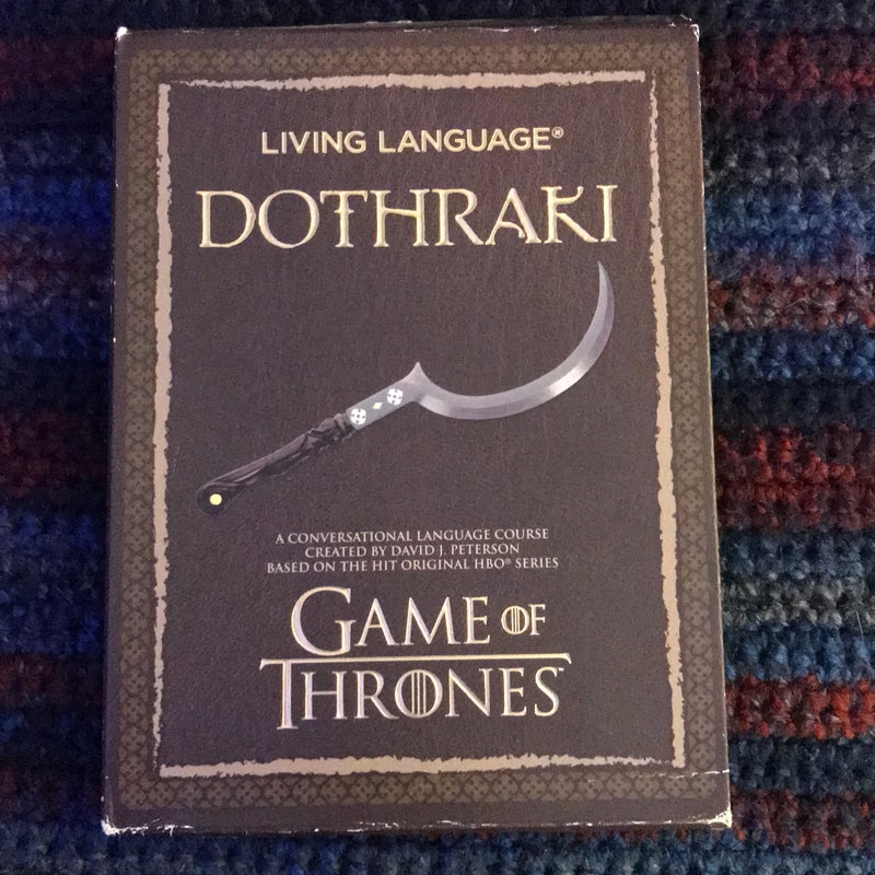 Living Language Dothraki