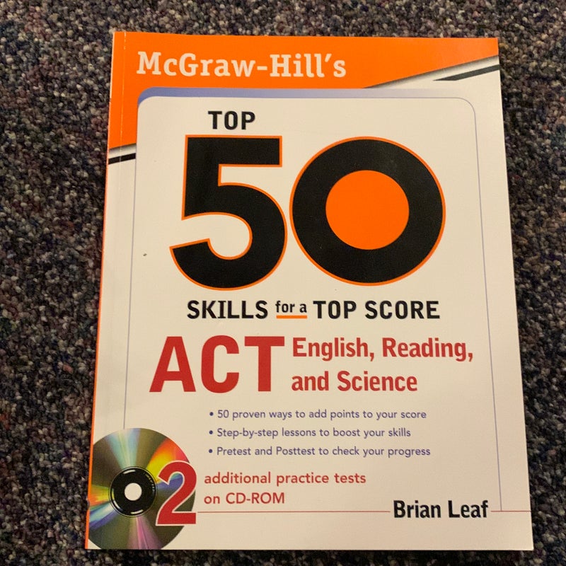 McGraw-Hill's Top 50 Skills for a Top Score: ACT English, Reading, and Science