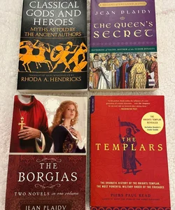 4 Books Gods, Queens & Knights Bundle