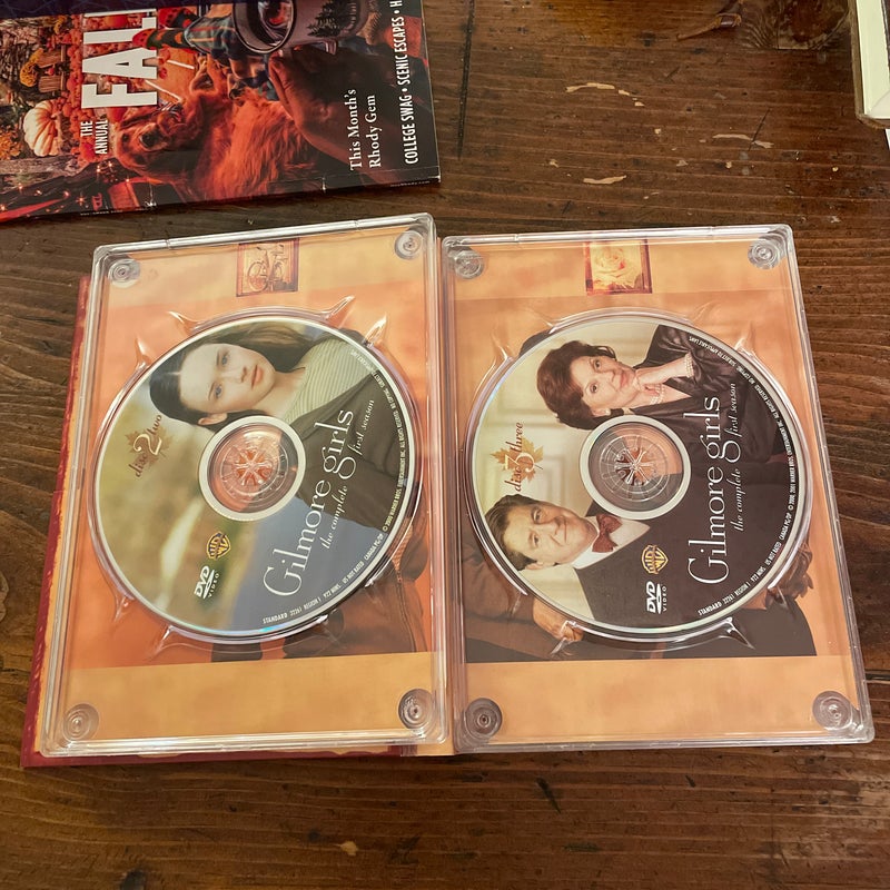 Gilmore Girls- Season 1 DVD (6 discs)