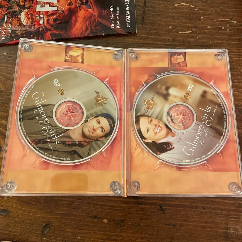 Gilmore Girls- Season 1 DVD (6 discs)
