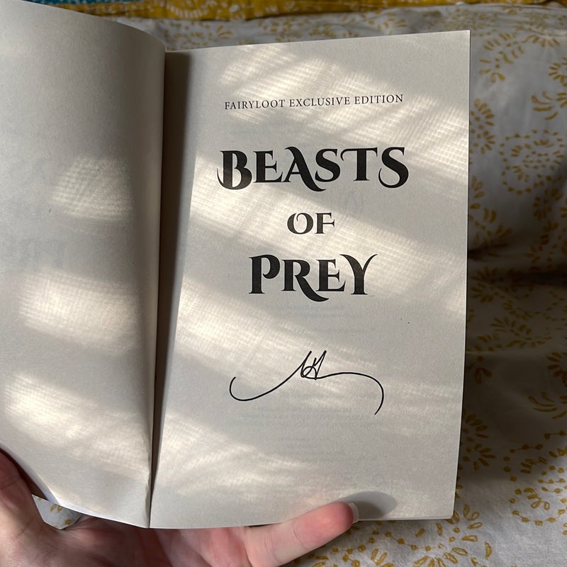 SIGNED Beasts of Prey