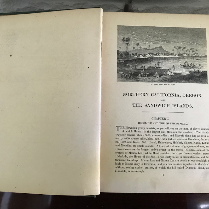 1874 Northern California, Oregon, and the Sandwich Islands