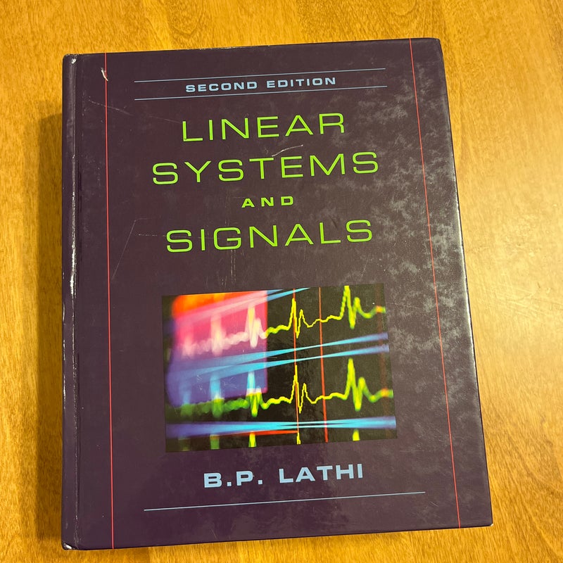 Linear Systems and Signals by B. P. Lathi, Hardcover Pangobooks