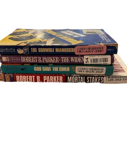 Robert B Parker Book Lot 