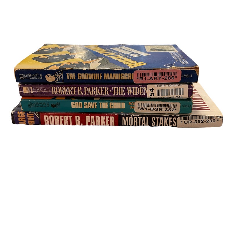 Robert B Parker Book Lot 