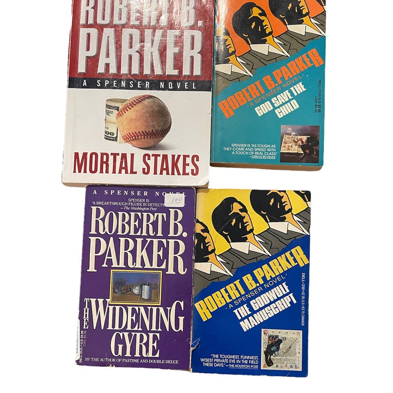 Robert B Parker Book Lot 