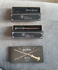 Harry Potter Wand Pens and Book