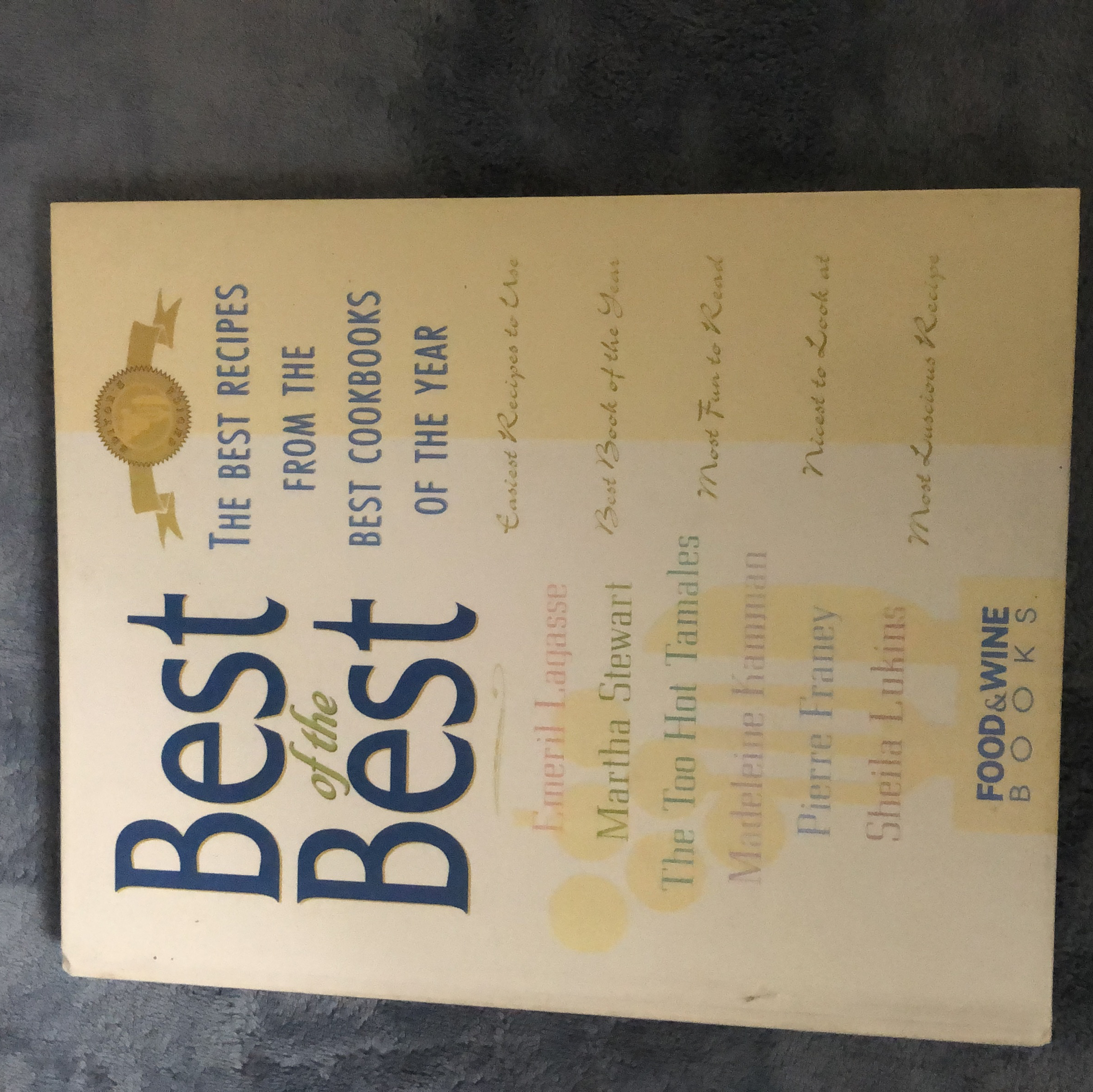 Food and Wine Presents Best of the Best