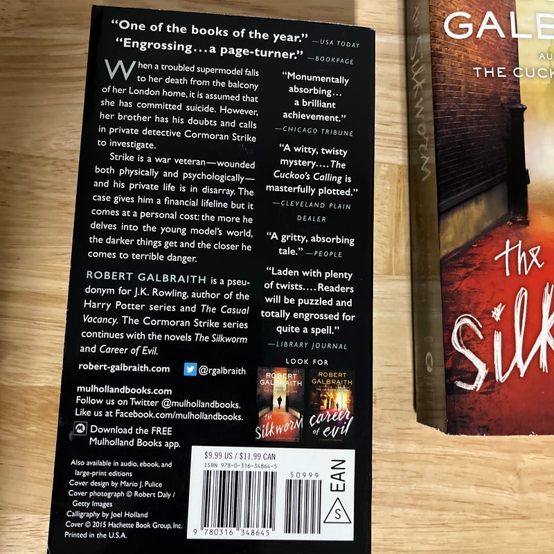 The Cuckoo's Calling & The Silkworm