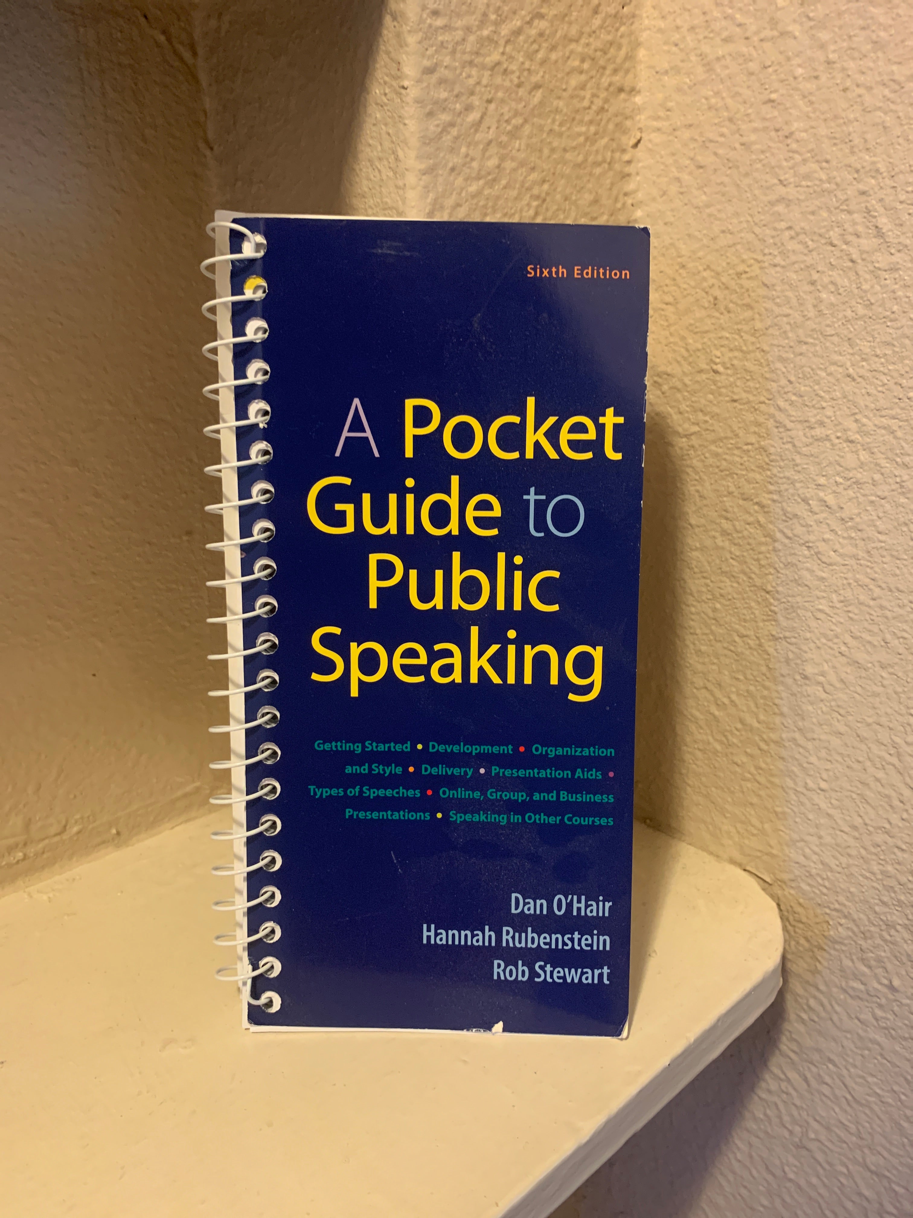 A Pocket Guide to Public Speaking