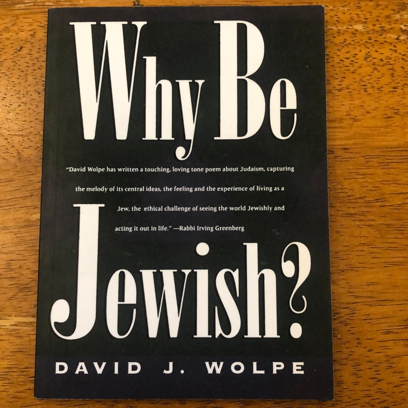 Why be Jewish?
