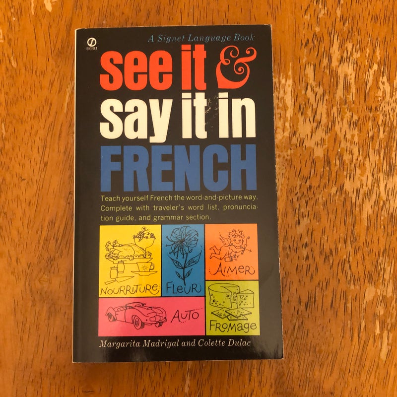 See It and Say It in French