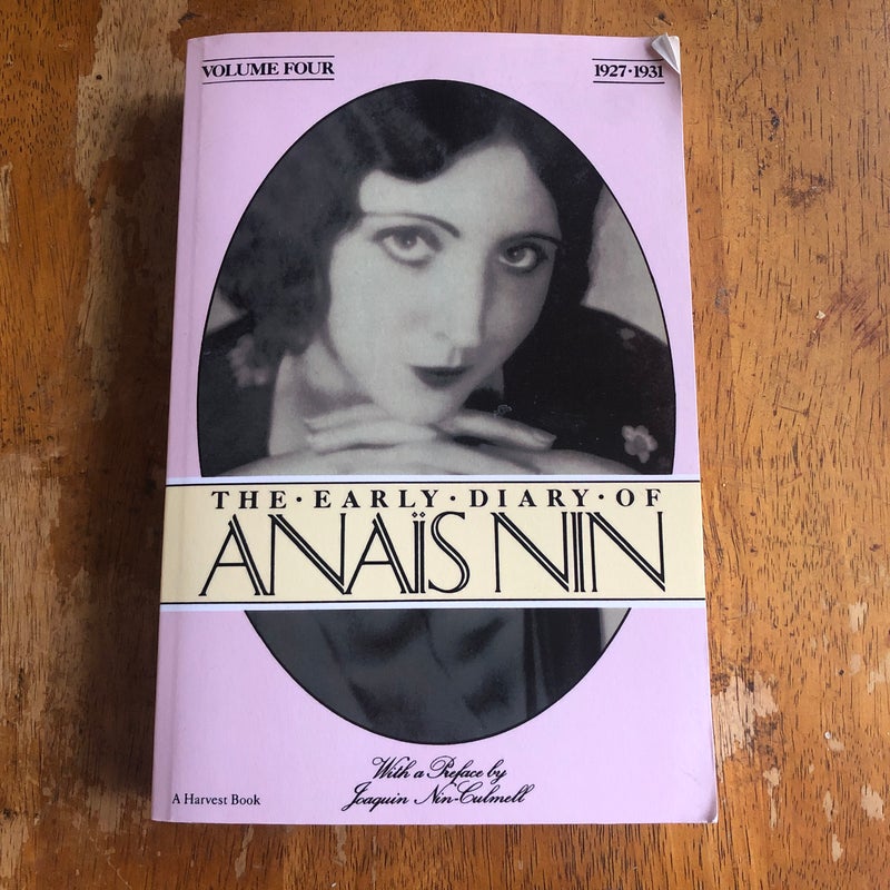 Early Diary Anais Nin Vol 4 1927-1931