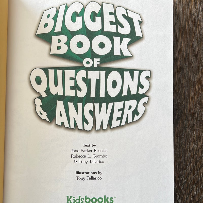 Biggest Book of Questions & Answers 