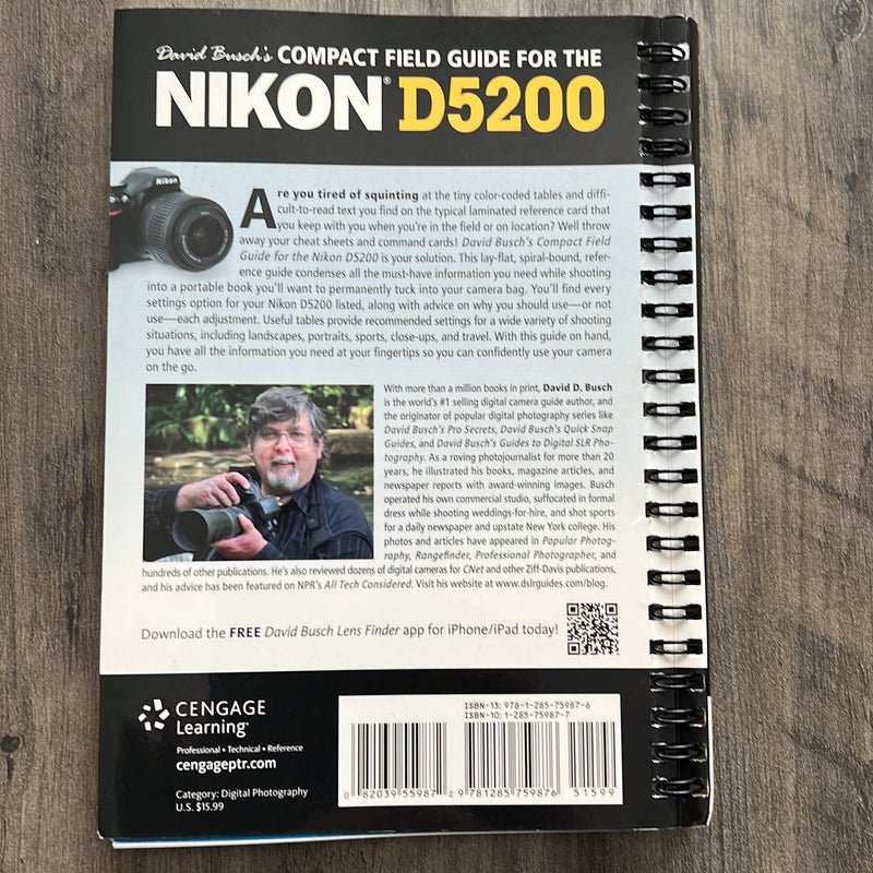 David Busch's Compact Field Guide for the Nikon D5200