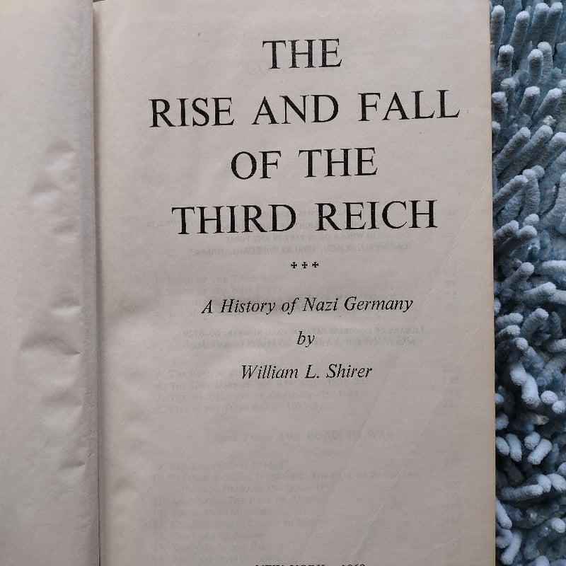 The Rise and Fall of the Third Reich 