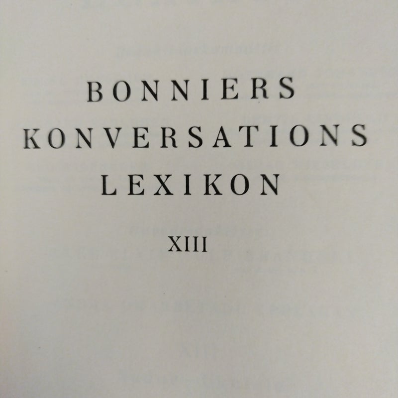 Bonniers Konversations Lexikon