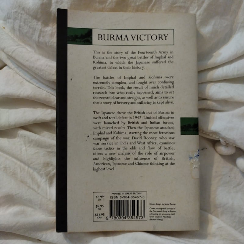 Burma Victory by David Rooney, Paperback | Pangobooks
