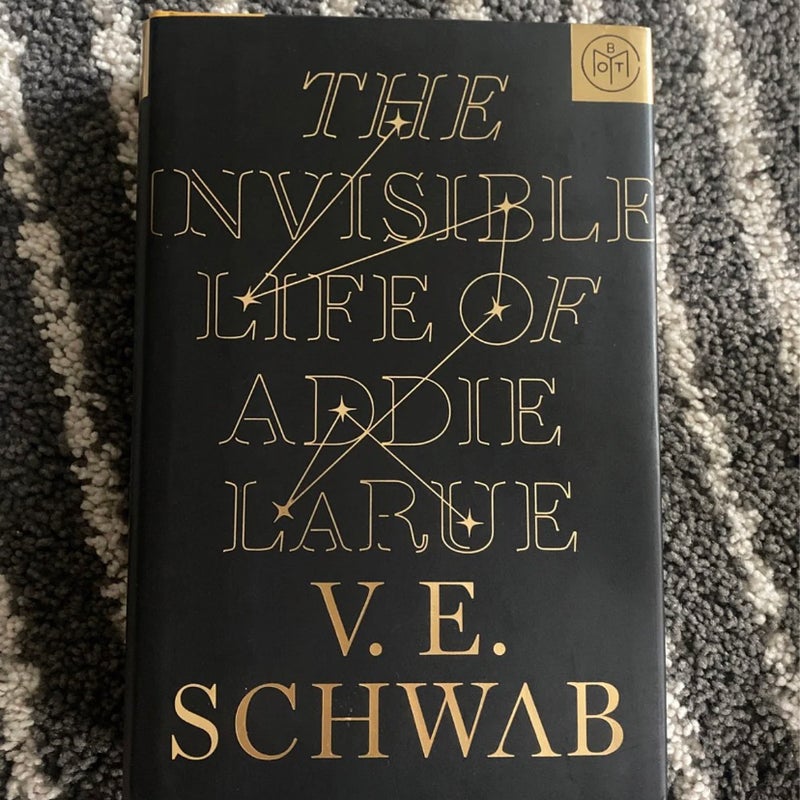 Book of the Month - Invisible Life of Addie LaRue