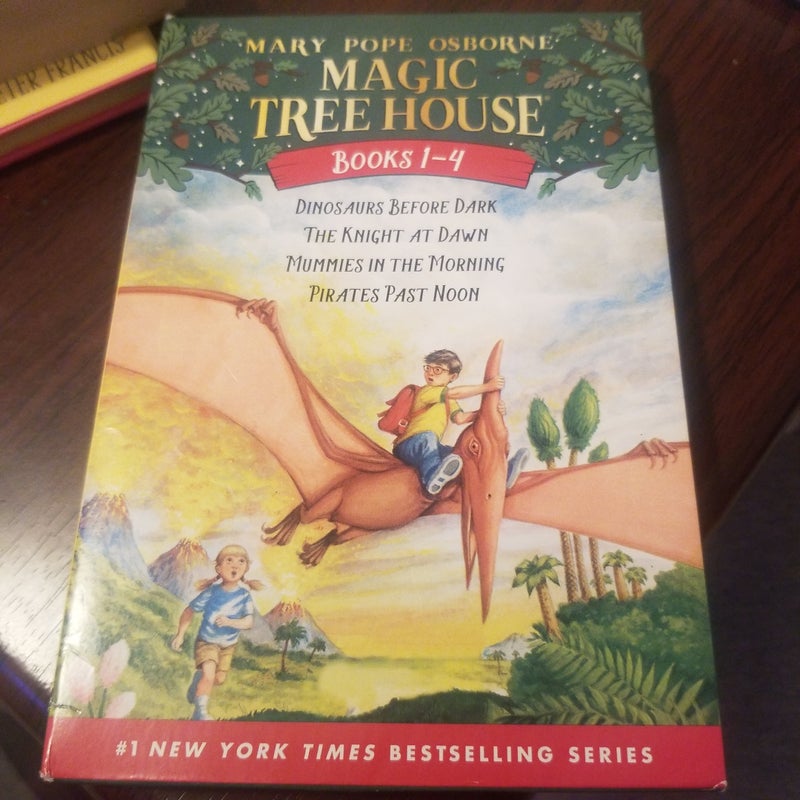 Magic Tree House Books 1-4 Boxed Set