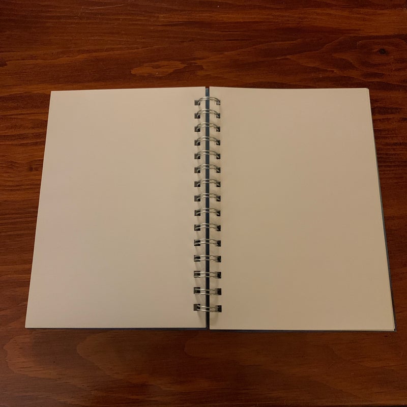 Wintersong blank notebook 