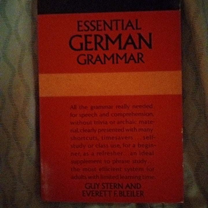 Essential German Grammar