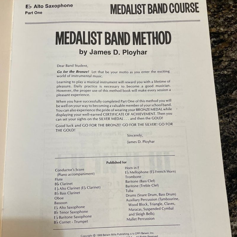 Medalist Band Method 