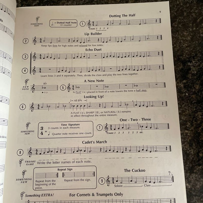 Medalist Band Method Part one Trumpet 