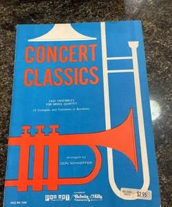 Concert Classics Easy Ensembles for Brass Quartet 