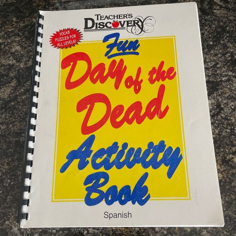 Fun Day of the Dead Activity Book Spanish 