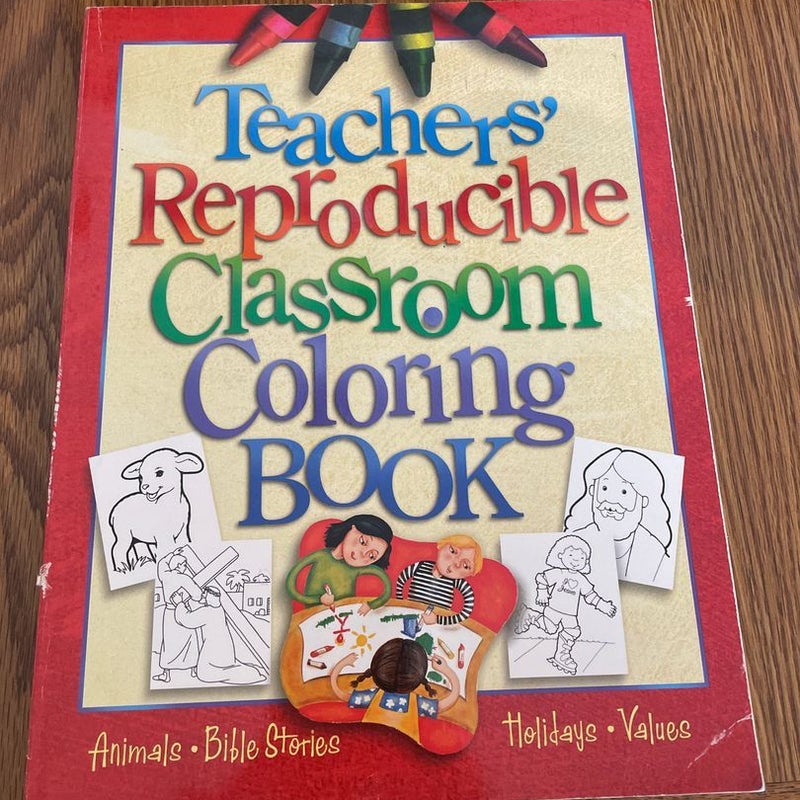 Teachers' Reproducible Classroom Coloring Book