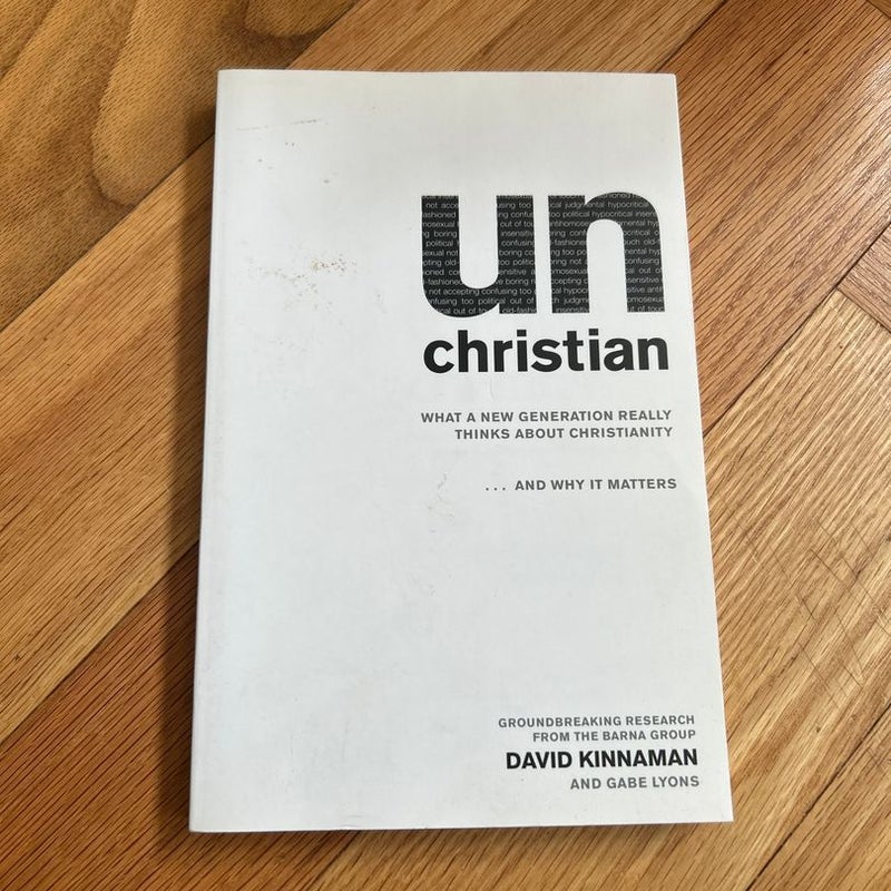 UnChristian