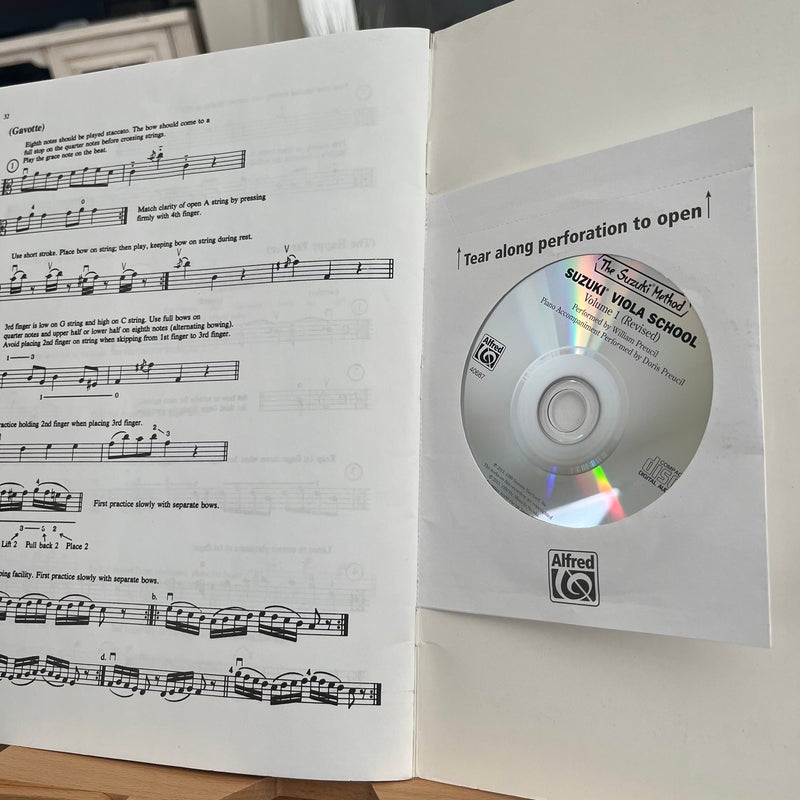 Sevcik, O School of Technique Op1  and Suzuki Viola Vol.1