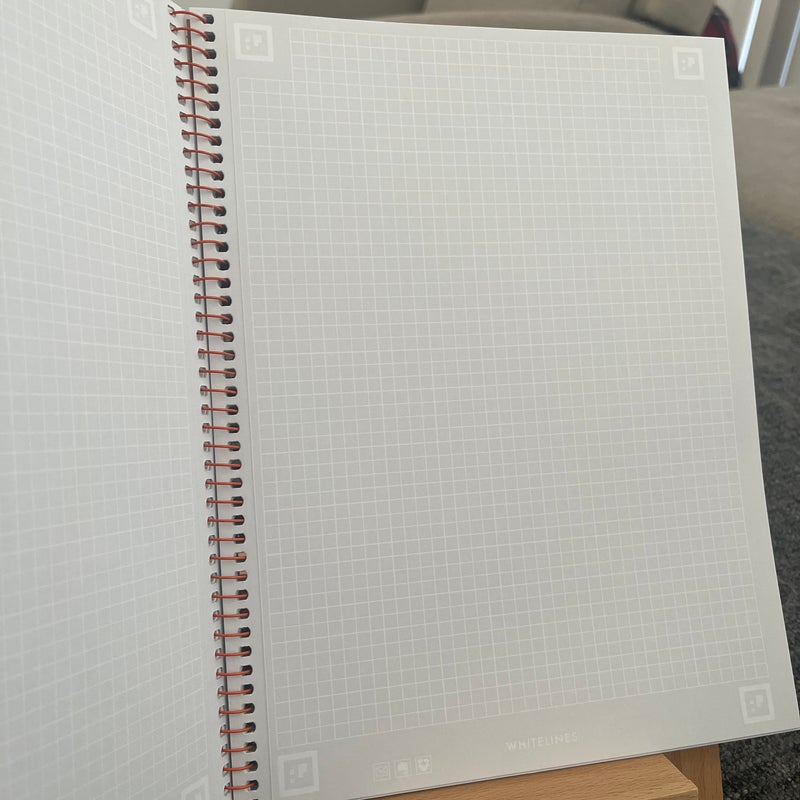 Whitelines notebook 
