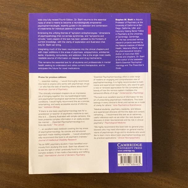 Stahl's Essential Psychopharmacology