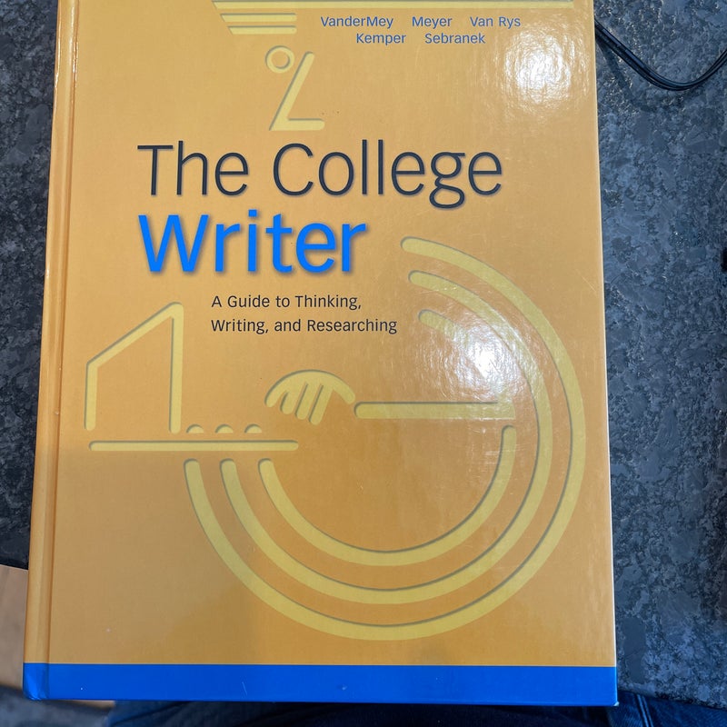 The College Writer's Handbook