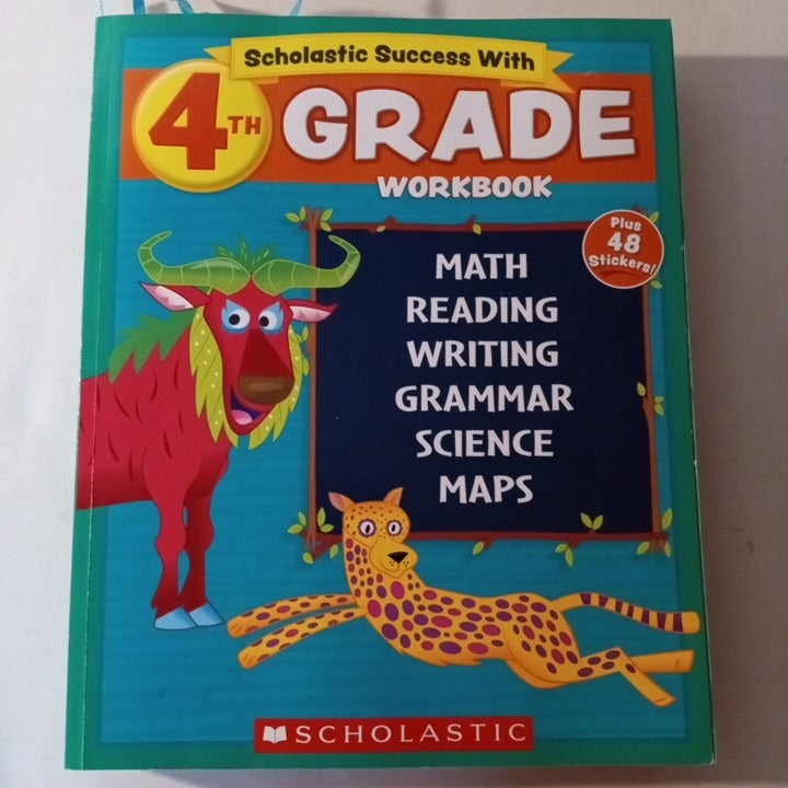 Scholastic Success With 4TH Grade Workbook 