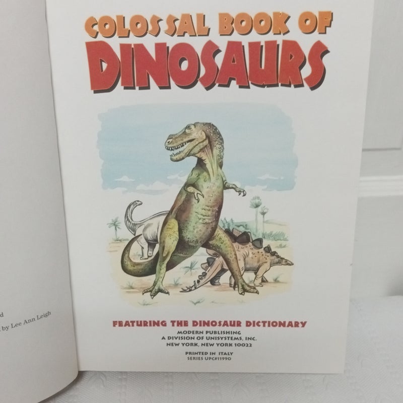 Colossal Book Of Dinosaurs 