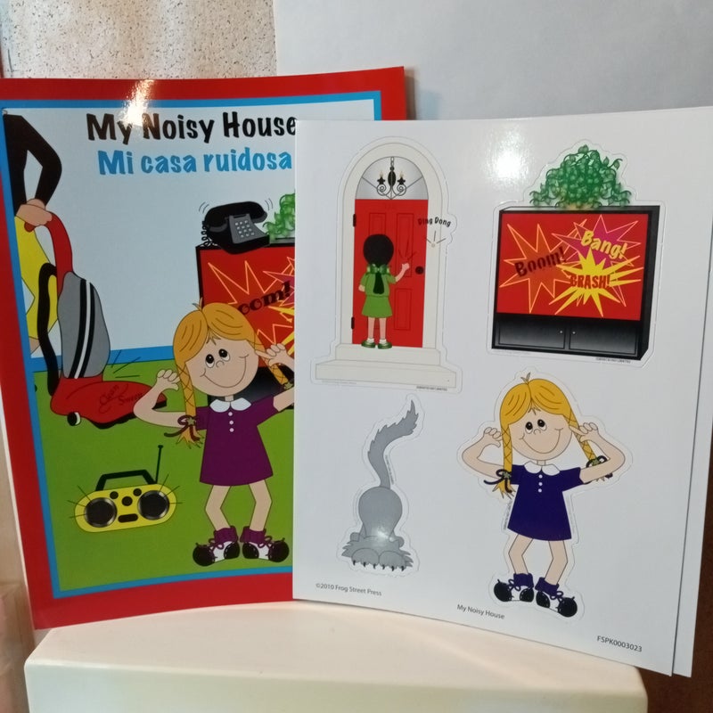 My Noisy House Magnetic Bilingual Story Book 